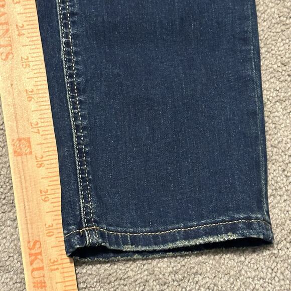 Joe's Women 20 The Brixton Straight Narrow Mid Rise Stretch Dark wash Blue NWT - Picture 8 of 8